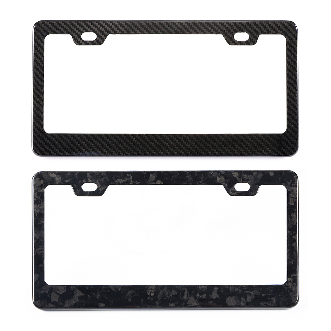 Carbon Fiber License Plate Frame Carbon Fiber License Plate Frame